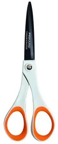 Nožnice Non-Stick, bežné použitie, 17 cm, biele, FISKARS